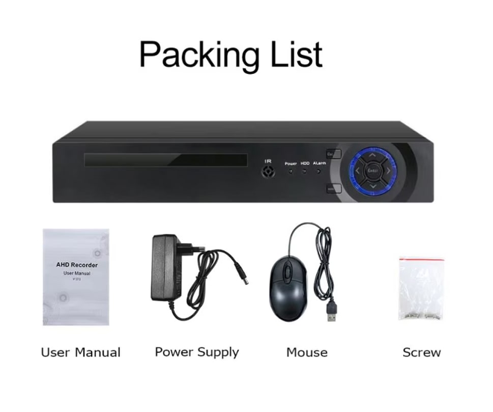 Xmeye 32CH 4K HD Network Video Recorder (NVR) with 2pcs HDD slot
