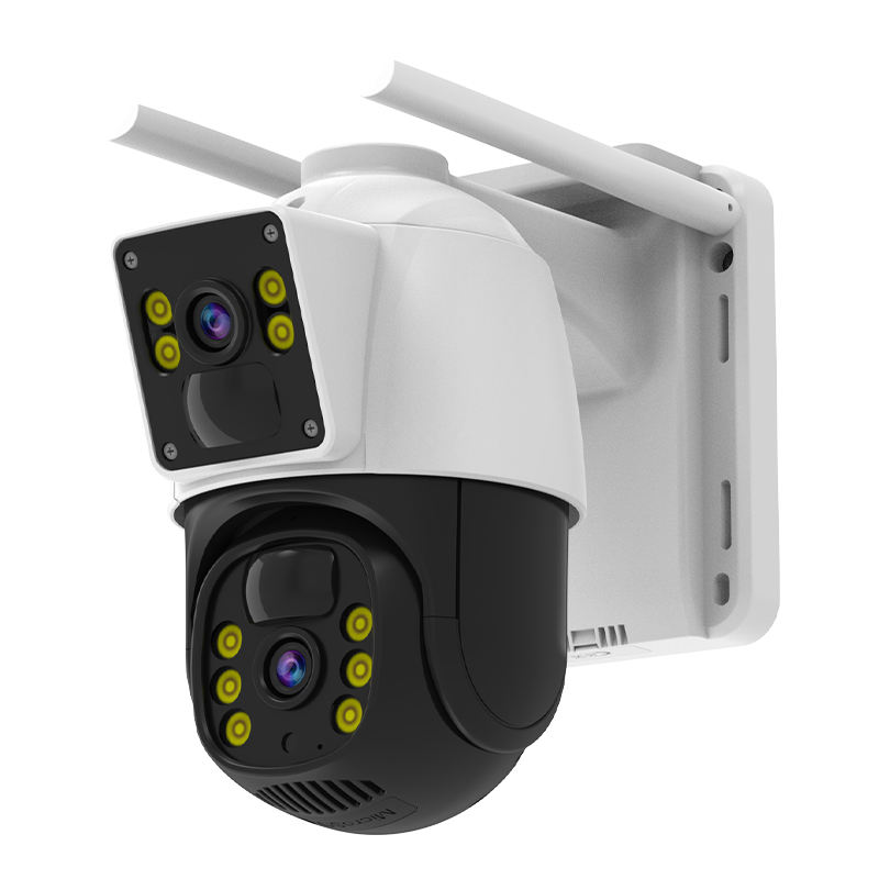 Vstarcam Dual Lens (BG66) 4G SIM Solar Battery Camera with 2Way Audio and Auto Tracking