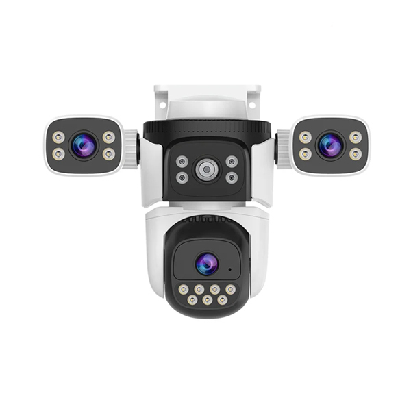6MP Triple Lens 360 Degree Smart Night Color Vstarcam 4G Solar Battery Camera (CS621SR)
