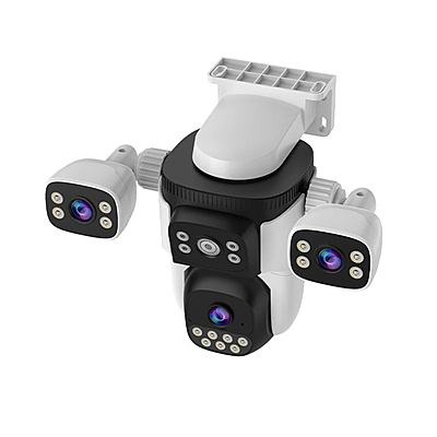 6MP Triple Lens 360 Degree Smart Night Color Vstarcam 4G Solar Battery Camera (CS621SR)