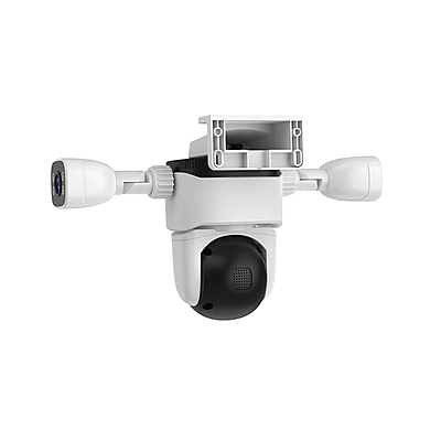 6MP Triple Lens 360 Degree Smart Night Color Vstarcam 4G Solar Battery Camera (CS621SR)