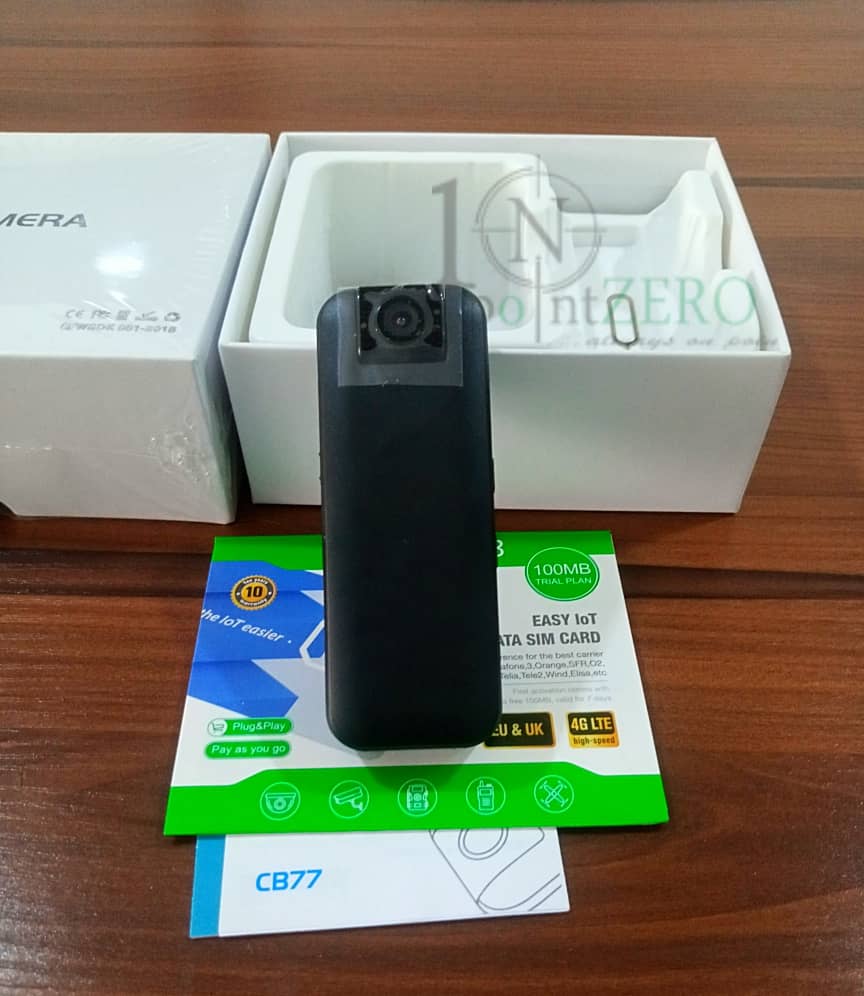 Portable CB77 Body 4G Camera with Audio and Video recording Portable CB77 Body 4G Camera with Audio and Video recording