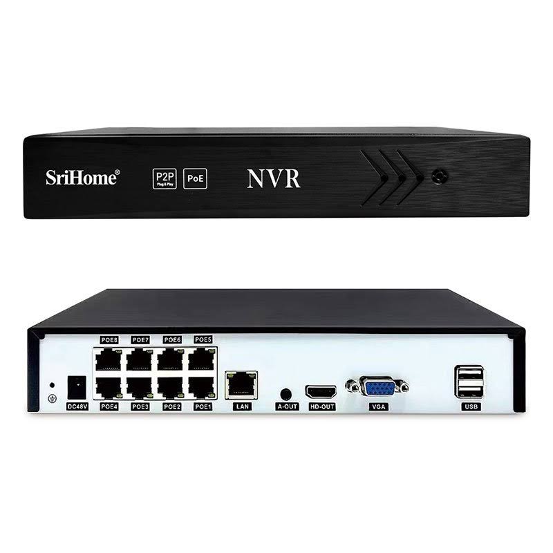 Srihome NVS005 PoE 8CH NVR